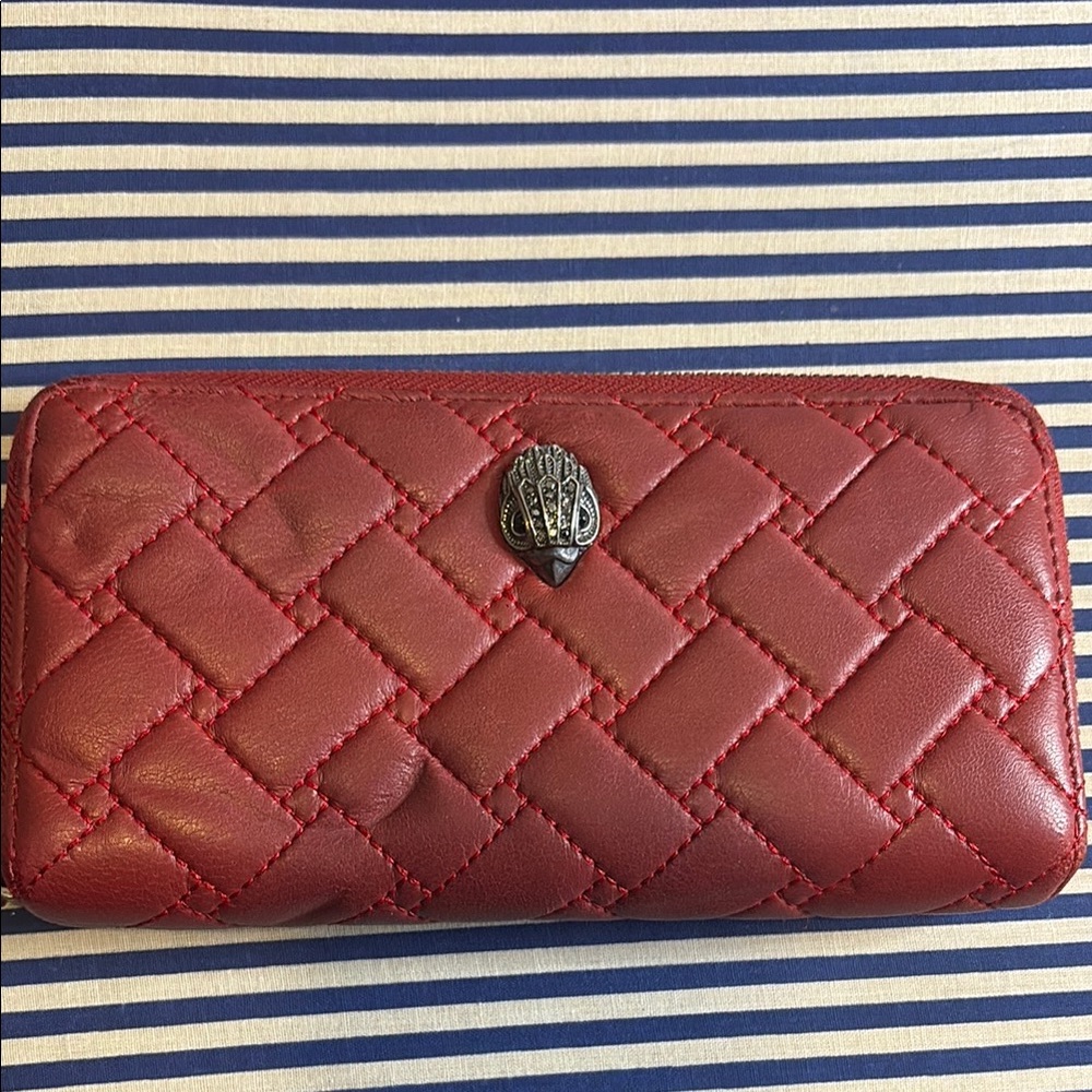 Kurk Geiger Red Quilted Women's Wallet